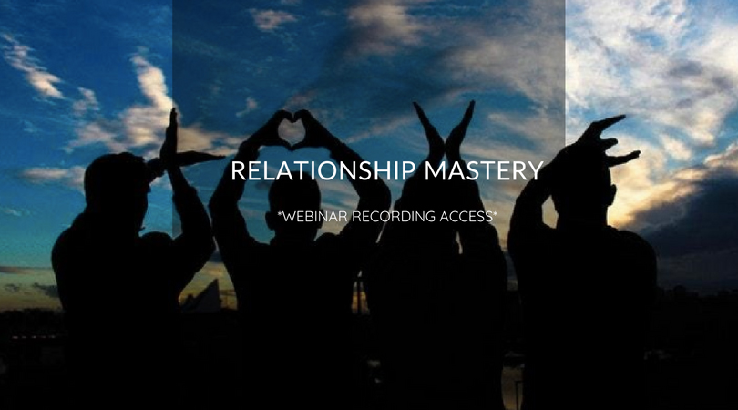 Relationship Mastery Webinar image
